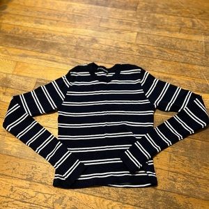 Brandy Melville, Blue and white striped long sleeve